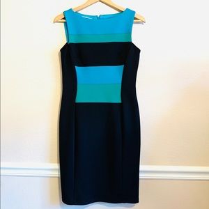 Maggy London Sleeveless Stretch Career Dress